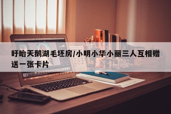 盱眙天鹅湖毛坯房/小明小华小丽三人互相赠送一张卡片