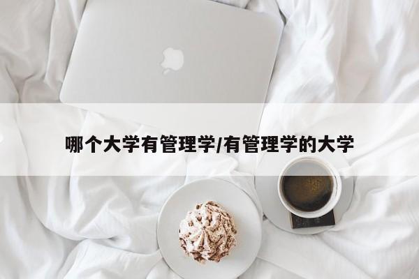 哪个大学有管理学/有管理学的大学
