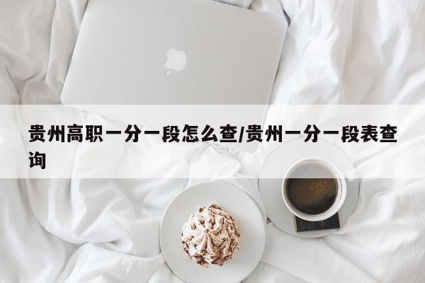 贵州高职一分一段怎么查/贵州一分一段表查询